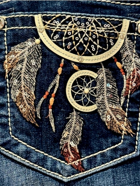 Miss Me Denim - NWT Miss Me Mid-Rise Boot Jeans in Dark Blue - 32x32
